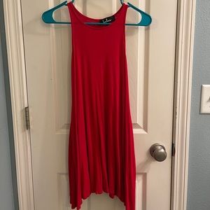 Short Loose Sleeveless Dress